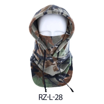 Winter Thermal Full Face Mask Cover Hoods CS Hat Ski Cold Weather Balaclava Polar Fleece Hat Hooded Neck Warmer Cycling Cap