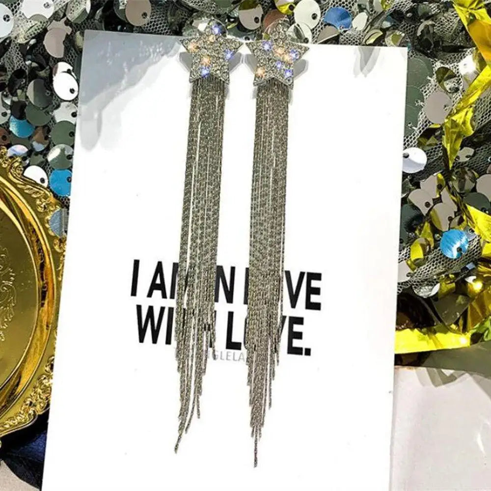 New Vintage Statement Gray Crystal Leaf Earrings for Women Fashion Unique Accessories Party Jewelry Birthday Anniversary Gifts