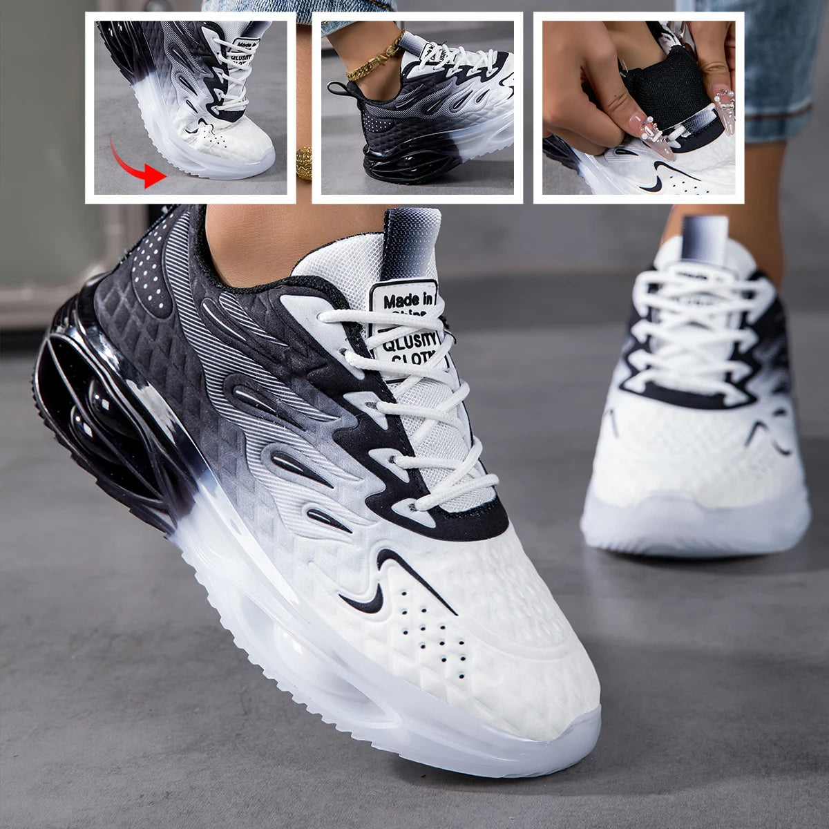 Sneakers for Women Orthopedic Sneakers Walking Shoes for Women, Lightweight Casual Tennis Sneakers Air Running Shoes