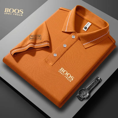 BOOS HRDA FREAR Metal logo Fashion  Plush Spring and AutumnSweater  Loose Oversize Sports Top   Long Sleeve  embroidery