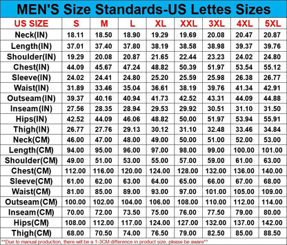 Men's fashion casual print two-piece suit