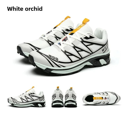 Men's hiking shoes, wear-resistant and anti slip outdoor sports shoes, fashionable and lightweight casual walking shoes