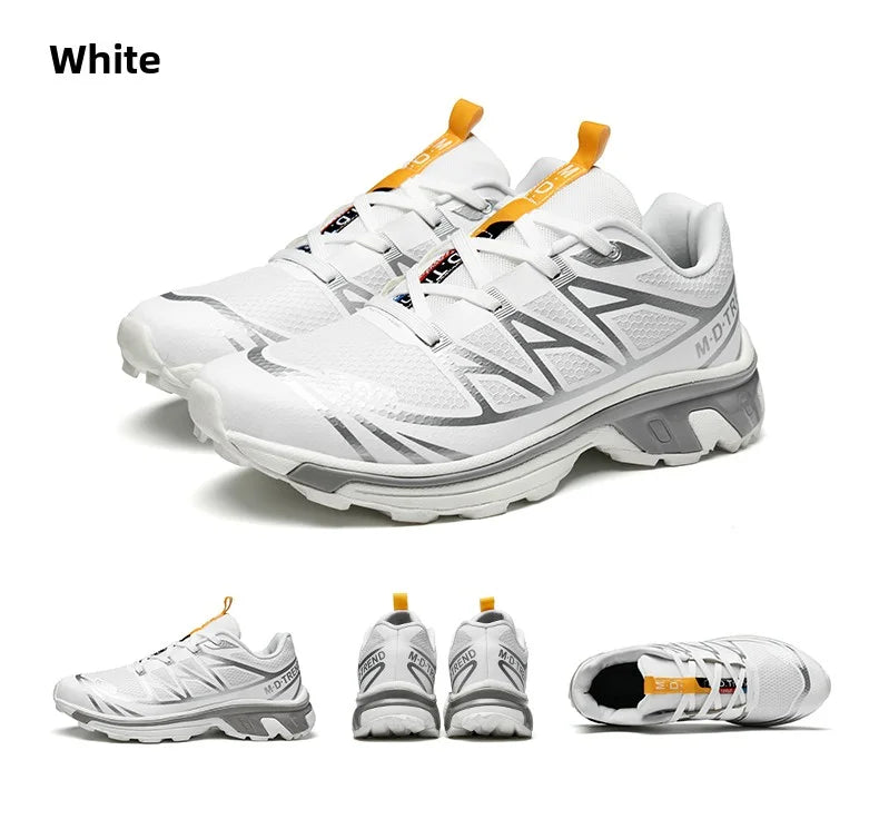 Men's hiking shoes, wear-resistant and anti slip outdoor sports shoes, fashionable and lightweight casual walking shoes