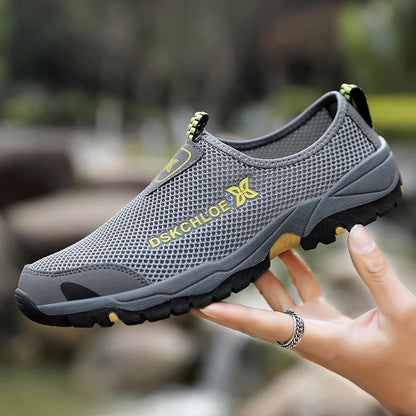 Men's Summer Sports Shoes Anti-skid and Wear-resistant Soles New Discount Shoes for Outdoor Hiking Casual and Breathable Shoes