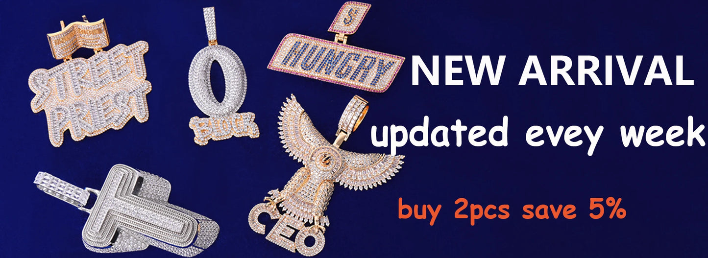 Bubble Letter Old Vintage English Font Customized Name Necklace for Women Personalized Cursive Pendant Hip Hop Jewelry