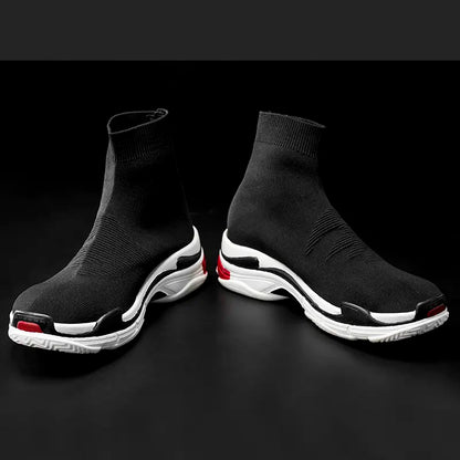 Shoes for Men Sneakers Men All Brands Tennis Loafers Shoes Tide Women Elastic Socks Shoes Fashion Casual Shoes Large 2024 Autumn