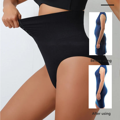 Womens Strong Postpartum Plus Size Buttoned Hip Lifting Top Waist Pants Mid-waist Comfortable High-quality Underpanties