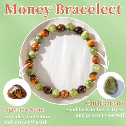 Prosperity and Abundance Healing Bracelet - Relaxing Bracelet to Enhance Personal Success Power and Health