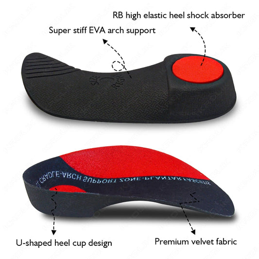 Severe Flat Foot Arch Support Insoles For Shoes Men Women Orthotic Inserts Orthopedic Shoes Soles Heel Pain Plantar Fasciitis