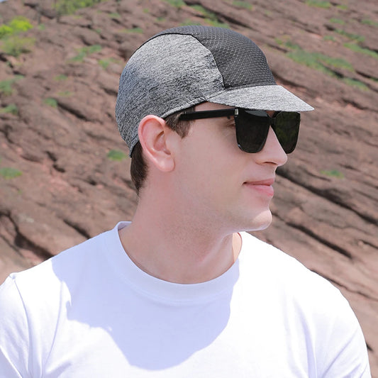 Motorcycle Bicycle Caps Sun Protection Racing Bicycle Hat Sweat Wicking Under Helmet Sunproof Hat for Outdoor Sports