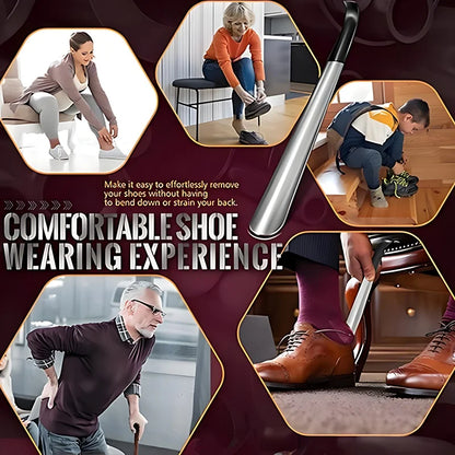 1-Pack Extra Long Shoe Horn - Father's Day Gift for Elderly & Back Pain Sufferers