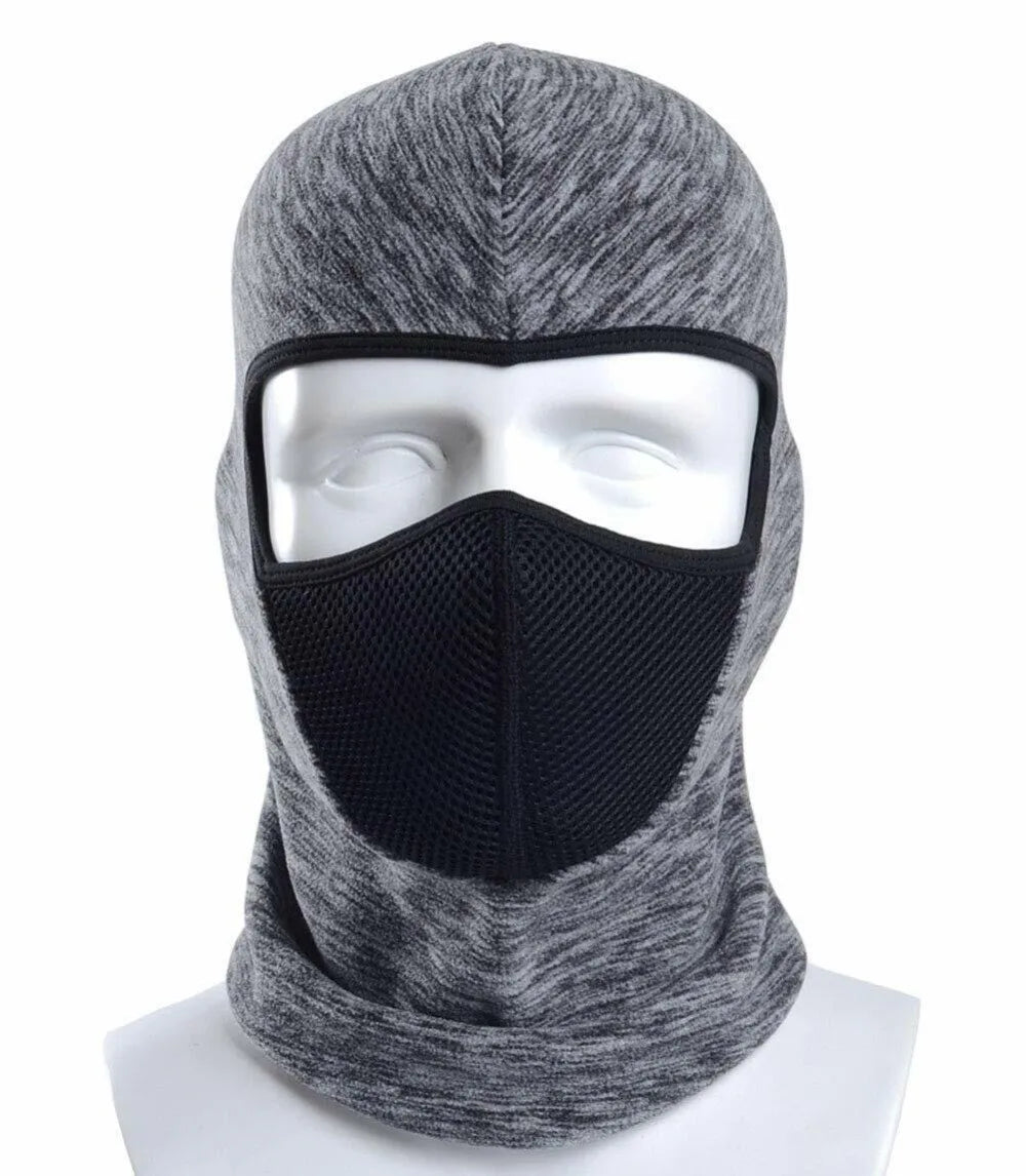 Winter Neck Face Cover Ear Warm Thermal Fleece Hat Balaclava for Motorcycle Ski
