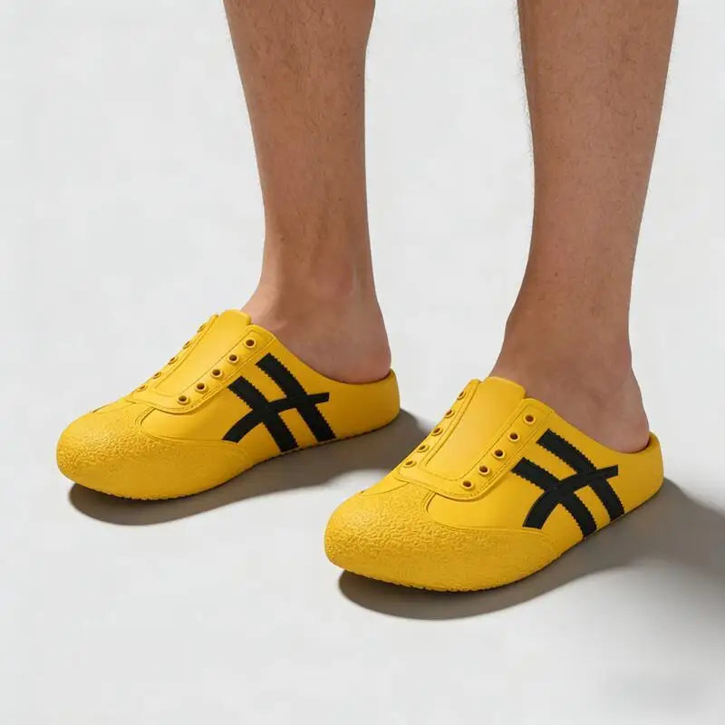Brand Design Vulcanized Racing Shoes Women Summer 2026 Soft Light Weight Eva Outdoor Mules Slippers Plus Size Casual Clogs Shoes