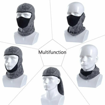 Winter Neck Face Cover Ear Warm Thermal Fleece Hat Balaclava for Motorcycle Ski