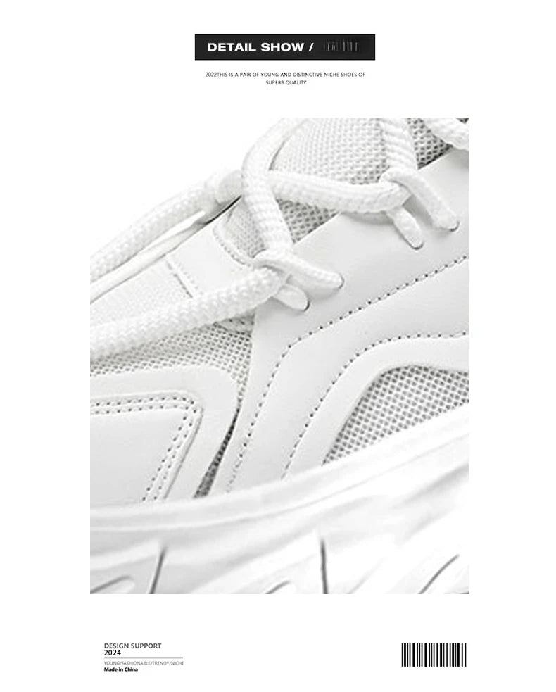Men‘s Casual Sneakers new High Quality Comfortable Versatiled white shoes Outdoor Running Four Seasons Luxury Men platform shoes