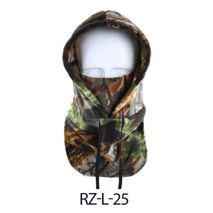 Winter Thermal Full Face Mask Cover Hoods CS Hat Ski Cold Weather Balaclava Polar Fleece Hat Hooded Neck Warmer Cycling Cap