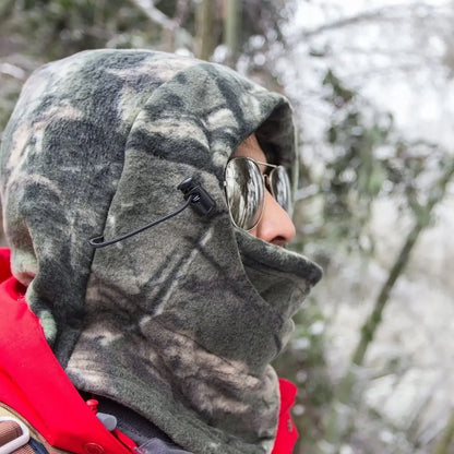 Winter Balaclava Thermal Fleece Ski Mask Neck Warmer Hoods Full Face Mask Outdoor Sports Cycling Hunting Hiking Warm Hat Cap