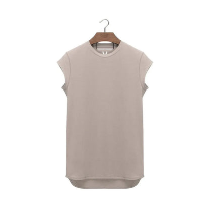 Batwing Sleeve Tshirt Men Workout GYM Fitness T Shirts Moto Biker Tops Hip Hop Streetwear Men Clothing