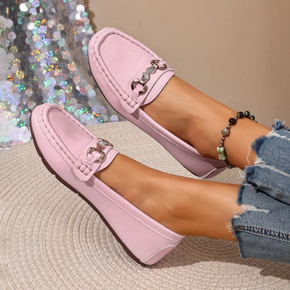 2026 New Women Flats Spring Autumn Casual Slip on Mary Jane Shoes Fashion Sneakers Women Round Toe Solid Soft Sole Flat Loafers
