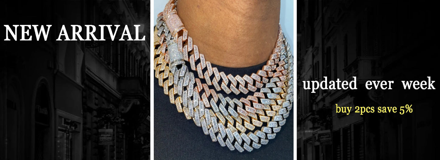 Aokaishen Pendant Iced Out Necklace for Men Came From Nothing Charms Bling Hip Hop Jewelry 2023 Trending