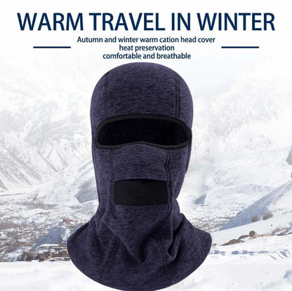Winter Ski Full Face Mask Motorcycle Thermal Fleece Hat Balaclava Neck Cover Cap