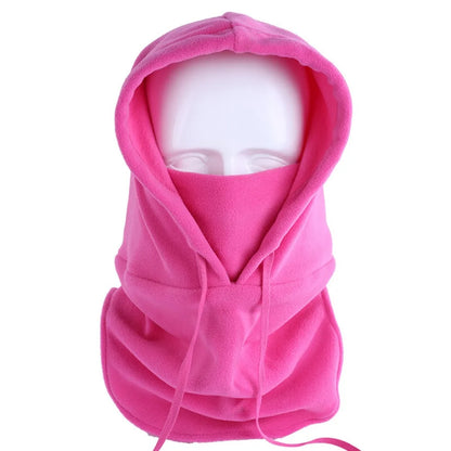 Winter Thermal Full Face Mask Cover Hoods CS Hat Ski Cold Weather Balaclava Polar Fleece Hat Hooded Neck Warmer Cycling Cap