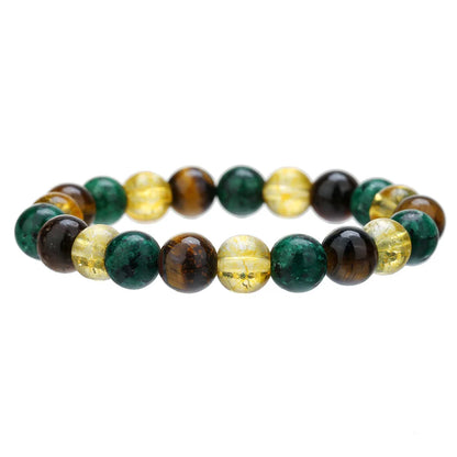 Meetvii Handmade 8mm Onyx Natrual Stone Beaded Bracelets for Women Men Hematite Healing Braslet Cadeau Homme Leisure Jewelry