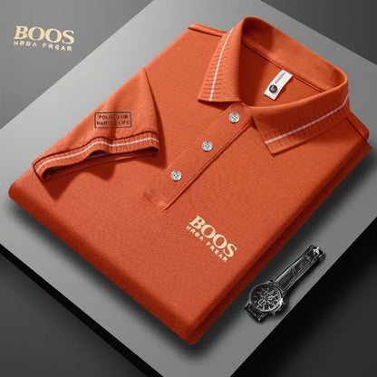 BOOS HRDA FREAR Metal logo Fashion  Plush Spring and AutumnSweater  Loose Oversize Sports Top   Long Sleeve  embroidery