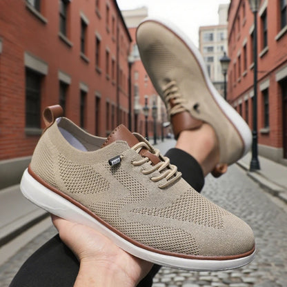 Men Sneakers Breathable Mesh Design Fashionable Lightweight Comfortable Casual Shoes Daily Walking Travel Shoes Tenis Masculino