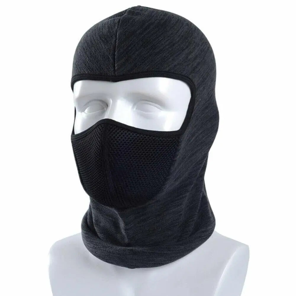 Winter Neck Face Cover Ear Warm Thermal Fleece Hat Balaclava for Motorcycle Ski