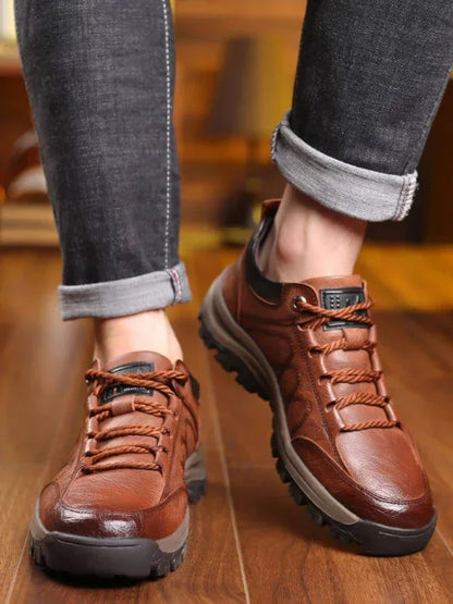 2024 men's shoes Street Trendy Running Non-Slip Outdoor Lace up hiking shoes casual sports shoes Large size mens sneakers