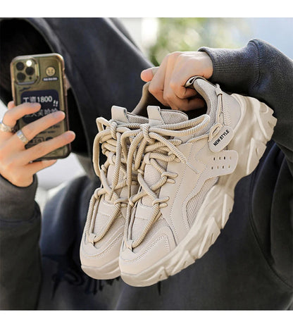 Men‘s Casual Sneakers new High Quality Comfortable Versatiled white shoes Outdoor Running Four Seasons Luxury Men platform shoes