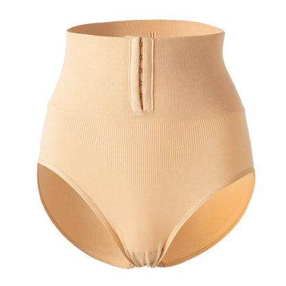 Womens Strong Postpartum Plus Size Buttoned Hip Lifting Top Waist Pants Mid-waist Comfortable High-quality Underpanties