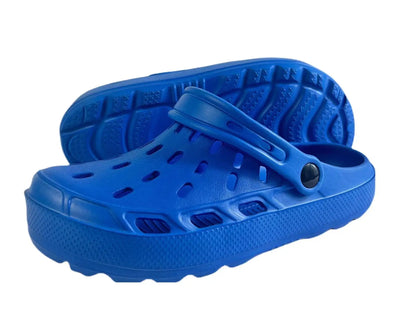 Men's Casual Closed Toe Slide On The Platform EVA Clogs Outdoor Non-slip Hollowed-out Multi-Functional Beach Shoes Boys Sandals