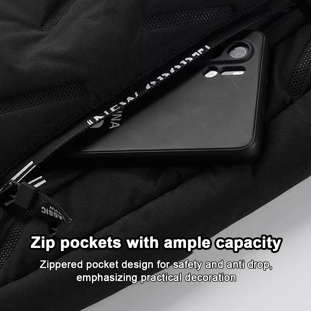 Winter Men Fleece Sweatpants Pant with Zipper Pockets Winter Warm Fleece Pants Casual Slim Sweatpants Pants Waterproof Thermal