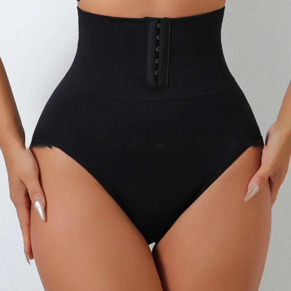 Womens Strong Postpartum Plus Size Buttoned Hip Lifting Top Waist Pants Mid-waist Comfortable High-quality Underpanties