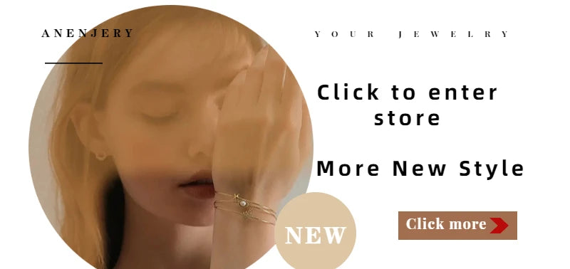 ANENJERY 316L Stainless Steel Gold Color Wheat Hoop Earrings for Women Luxtry Geometric Jewelry Festival Gift