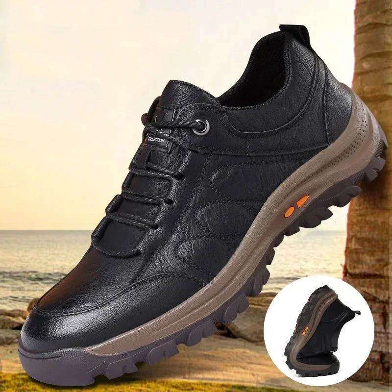 2024 men's shoes Street Trendy Running Non-Slip Outdoor Lace up hiking shoes casual sports shoes Large size mens sneakers