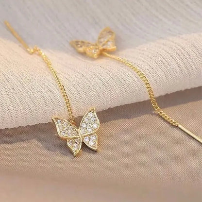 New Vintage Statement Gray Crystal Leaf Earrings for Women Fashion Unique Accessories Party Jewelry Birthday Anniversary Gifts