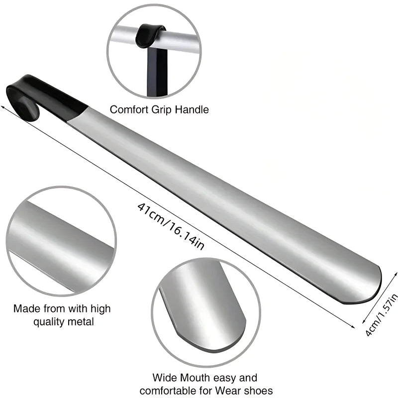 1-Pack Extra Long Shoe Horn - Father's Day Gift for Elderly & Back Pain Sufferers