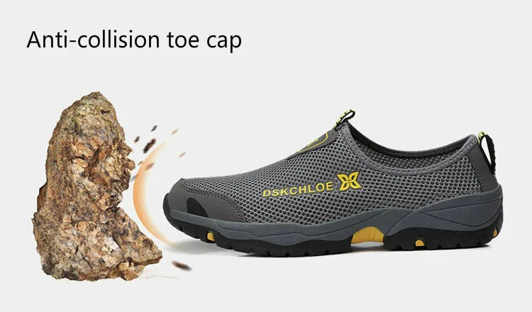 Men's Summer Sports Shoes Anti-skid and Wear-resistant Soles New Discount Shoes for Outdoor Hiking Casual and Breathable Shoes