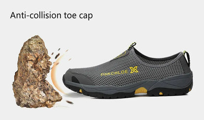 Men's Summer Sports Shoes Anti-skid and Wear-resistant Soles New Discount Shoes for Outdoor Hiking Casual and Breathable Shoes