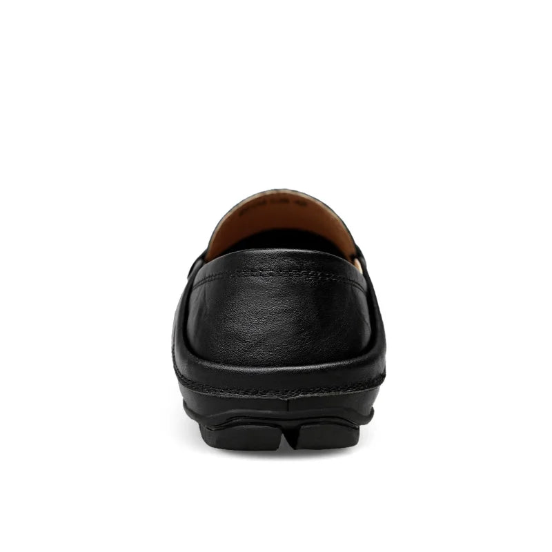Italian Men Shoes Casual Luxury Brand 2020 Summer Mens Loafers Genuine Leather Moccasins Breathable Slip on Boat Shoes BTMOTTZ