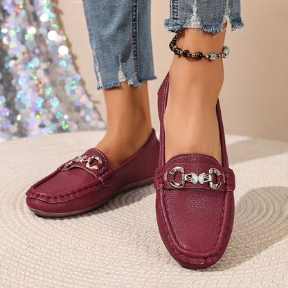 2026 New Women Flats Spring Autumn Casual Slip on Mary Jane Shoes Fashion Sneakers Women Round Toe Solid Soft Sole Flat Loafers