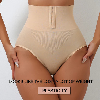 Womens Strong Postpartum Plus Size Buttoned Hip Lifting Top Waist Pants Mid-waist Comfortable High-quality Underpanties