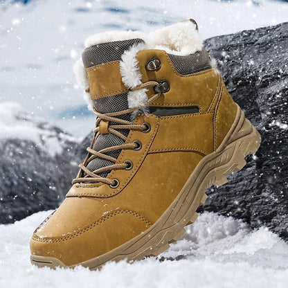 men boots 2025 New Winter Slippers Warm Men Shoes Waterproof Non-Slip Plush Sneakers Male tenis shoes Boots Men Sneakers Winter