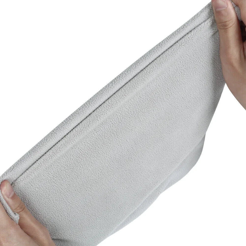 Winter Warmer Ponytail Skull Cap Windproof Thermal Fleece Beanie Hat Running Ski Outdoor Sports Cap with Ear Cover for Men Women